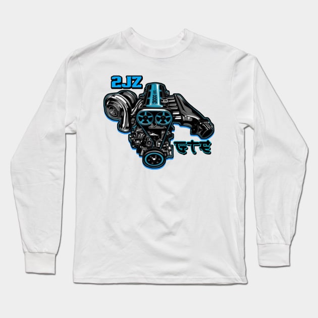 2JZ - GTE Long Sleeve T-Shirt by VM04